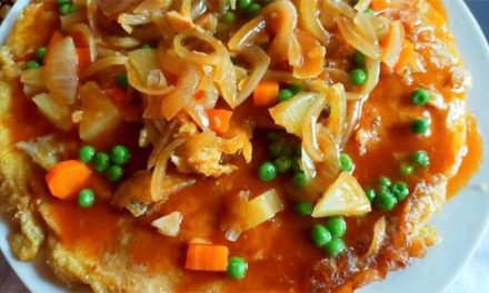 Makanan Tiongkok Fuyunghai Yang Lezat Dan Menggiurkan