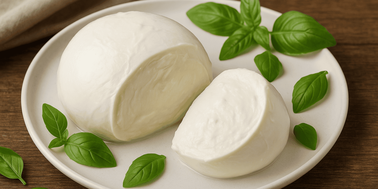 Keju Italia Mozzarella Dengan Tekstur Unik Dan Lengket
