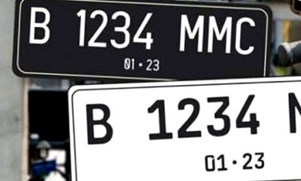 Identitas Resmi Kendaraan Menggunakan Sebuah Plat