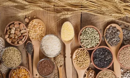 Sebuah Tumbuhan Serealia Atau Gandum Bahan Pangan