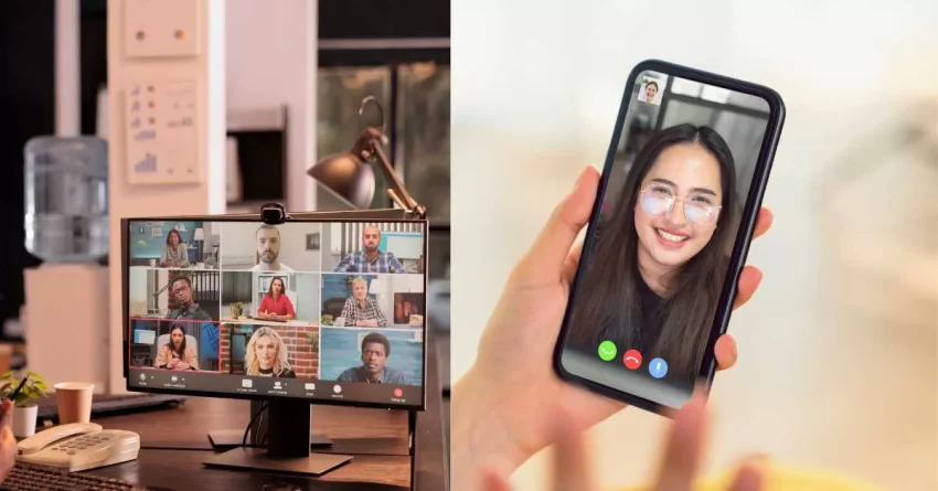 Panggilan Video Melalui Aplikasi Komunikasi Zaman Modern
