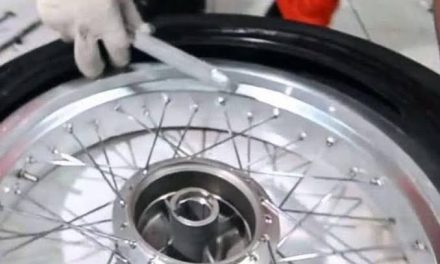 Komponen Pada Ban Motor Sebuah Bagian Velg