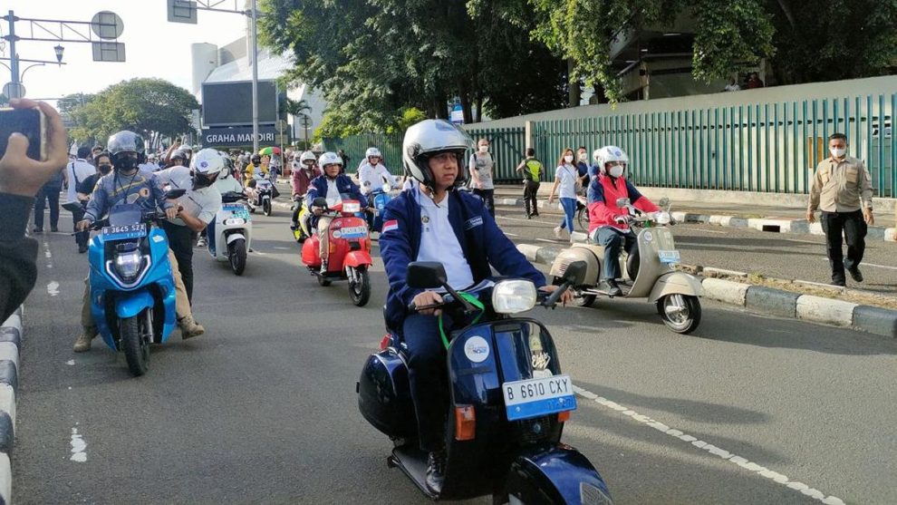 Kegiatan Motoran Pada Waktu Pagi Hari Sunmori