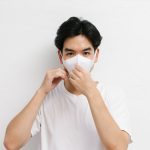 Sebuah Penutup Hidung Masker Untuk Wajah