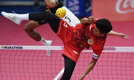 Olahraga Unik Takraw Atau Sepakbola Rotan